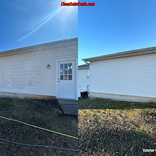 House Washing Project in Troy, MO: Restoring Moldy Vinyl Siding